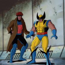 X-Men "Captive Hearts" Gambit & Wolverine Production Cel (1993) - ID: mar24132 Marvel