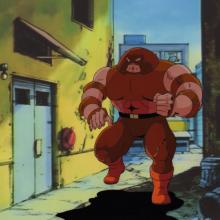 X-Men "The Unstoppable Juggernaut" Production Cel (1994) - ID: mar24139 Marvel