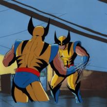 X-Men "Till Death Do Us Part, Part 2" Wolverine vs. Morph Production Cel (1993) - ID: mar24171 Marvel