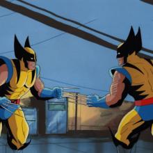 X-Men "Till Death Do Us Part, Part 2" Wolverine vs. Morph Production Cel (1993) - ID: mar24172 Marvel