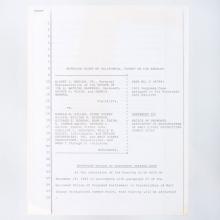 Disney Legal Settlement Court Case & Disney News Cast Member Memo (1983) - ID: mar24337 Disneyana