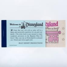 Disneyland Courtesy Guest Ticket Book (1972) - ID: mar24392 Disneyana