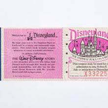 Disneyland Courtesy Guest Ticket Book (1978) - ID: mar24449 Disneyana