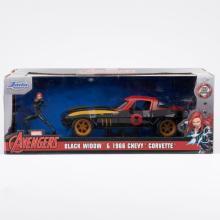 Hollywood Rides Avengers Black Widow & 1966 Chevy Corvette by Jada Toys (2020) - ID: mar24491 Pop Culture