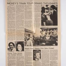 Marty Sklar Disney Times Newsletter 1979 - ID: may22057 Disneyana