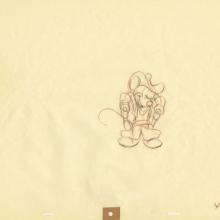 Mickey Mouse Club Talent Round-Up John Lounsbery Production Drawing (1955) - ID: may22242 Walt Disney