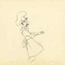 Lady and the Tramp Joe Production Drawing by John Lounsbery (1955) - ID: may22248 Walt Disney