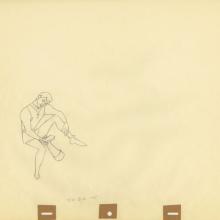 Sleeping Beauty Prince Phillip Production Drawing (1959) - ID: may22379 Walt Disney