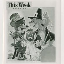 Bongo the Bear This Week Magazine Press Photograph (1948) - ID: may23038 Disneyana