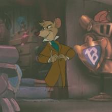 The Great Mouse Detective Basil Production Cel (1986) - ID: may23255 Walt Disney