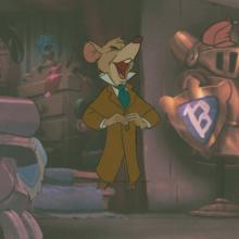 The Great Mouse Detective Basil Production Cel (1986) - ID: may23257 Walt Disney