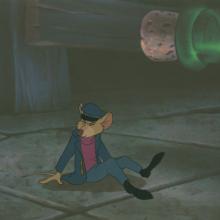 The Great Mouse Detective Basil Production Cel (1986) - ID: may23258 Walt Disney