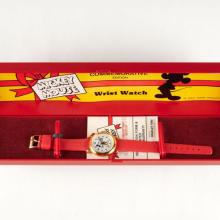 Happy Birthday Mickey Wristwatch by Bradley Time (1978) - ID: may24021 Disneyana