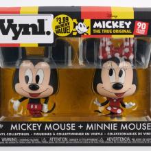 The True Original Vynl Mickey & Minnie Figurines by Funko Pop (2019) - ID: may24034 Disneyana