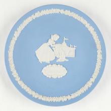 Snow White and the Seven Dwarfs Decorative Jasperware Plate (1980s) - ID: may24047 Disneyana