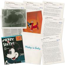 Mickey is Sixty Disneyland Event Press Kit (1988) - ID: nov23028 Disneyana