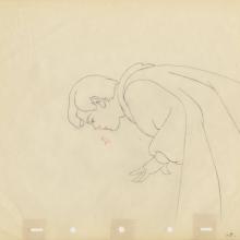 Snow White The Prince's Kiss Production Drawing (1937) - ID: sep22037 Walt Disney