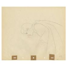 Snow White The Prince's Kiss Production Drawing (1937) - ID: sep22038 Walt Disney