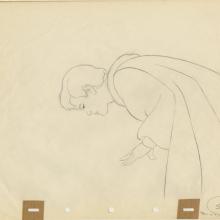 Snow White The Prince's Kiss Production Drawing (1937) - ID: sep22039 Walt Disney