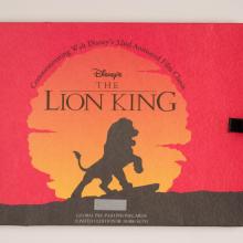 Lion King Limited Edition International Prepaid Calling Card Set (1994) - ID: sep23233 Disneyana