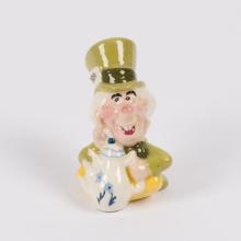 1950s Alice in Wonderland Mad Hatter Ceramic Figurine by Evan K Shaw Pottery - ID: shaw00066mad Disneyana
