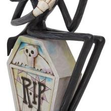 Jack Skellington “The Pumpkin King” Gravestone Figurine (2022) - ID: 028399319121 Disneyana