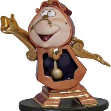 Cogsworth “Just in Time” Figurine (1997) - ID: 045544770279 Disneyana