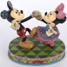 Mickey and Minnie “Swinging Sweethearts” Figurine (2015) - ID: 045544823425 Disneyana