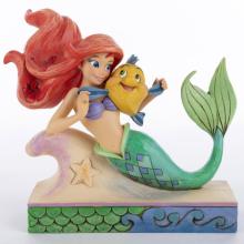 Ariel and Flounder “Fun and Friends” Figurine (2016) - ID: 045544878883 Disneyana
