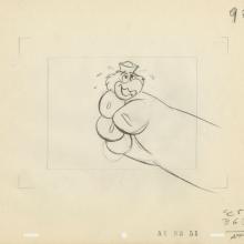 Sinbad Jr. and His Magic Belt Layout Drawing (c.1960s) - ID: jun22067 Hanna Barbera