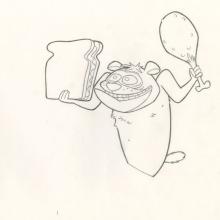 Boo Boo Runs Wild Production Drawing (1999) - ID: mar23258 Nickelodeon