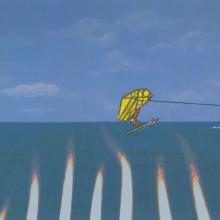 Jonny Quest “Pursuit of the Po-Ho” Hadji Production Cel (1964) - ID: mar23388 Hanna Barbera