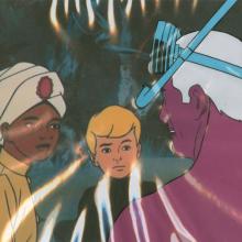 Jonny Quest “Pursuit of the Po-Ho” Race Bannon Production Cel (1964) - ID: mar23394 Hanna Barbera