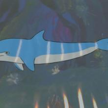 Jonny Quest “Dreadful Doll” Dolphin Production Cel (1964) - ID: mar23403 Hanna Barbera