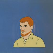 Jonny Quest “Dreadful Doll” Dr. Quest Production Cel (1964) - ID: mar23404 Hanna Barbera