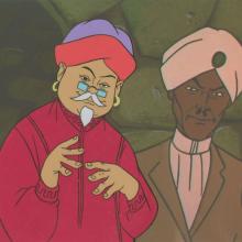 Jonny Quest “Riddle of the Gold” Maharajah of Jahilipur Production Cel (1964) - ID: mar23411 Hanna Barbera