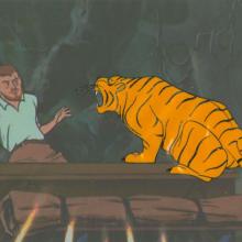 Jonny Quest “Riddle of the Gold” Tiger Production Cel (1964) - ID: mar23415 Hanna Barbera