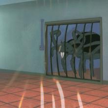 Jonny Quest “Terror Island” Giant Spider Production Cel (1965) - ID: mar23422 Hanna Barbera