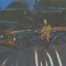 Jonny Quest “Shadow of the Condor” Heinrich Von Fruelich Production Cel (1964) - ID: mar23429 Hanna Barbera
