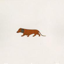 Jonny Quest "Shadow of the Condor" Willy Weiner Dog Production Cel (1964) - ID: mar23430 Hanna Barbera