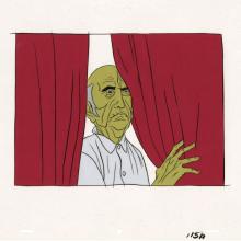 Jonny Quest "Shadow of the Condor" Julio Curtain Production Cel (1964) - ID: mar23435 Hanna Barbera