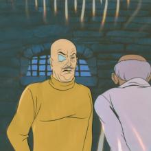 Jonny Quest "Shadow of the Condor"Heinrich Von Fruelich Production Cel (1964) - ID: mar23442 Hanna Barbera