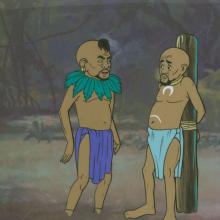 Jonny Quest “A Small Matter of Pygmies” Production Cel (1964) - ID: mar23456 Hanna Barbera