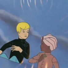 Jonny Quest “Riddle of the Gold” Jonny Production Cel (1964) - ID: mar23467 Hanna Barbera