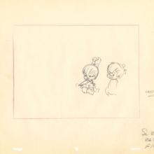 The Flintstones “Samantha” Layout Drawing (1966) - ID: may22531 Hanna Barbera