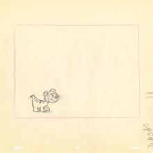 The Flintstones “Samantha” Layout Drawing (1966) - ID: may22533 Hanna Barbera