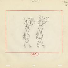 The Flintstones “Samantha” Layout Drawing (1965) - ID: may22590 Hanna Barbera