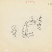 The Hillbilly Bears “Going, Going Gone Gopher” Layout Drawing (1965) - ID: may22610 Hanna Barbera