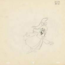 Winsome Witch Layout Drawing (c.1960s) - ID: may22615 Hanna Barbera