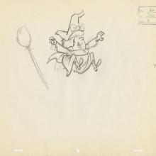Winsome Witch Layout Drawing (c.1960s) - ID: may22617 Hanna Barbera